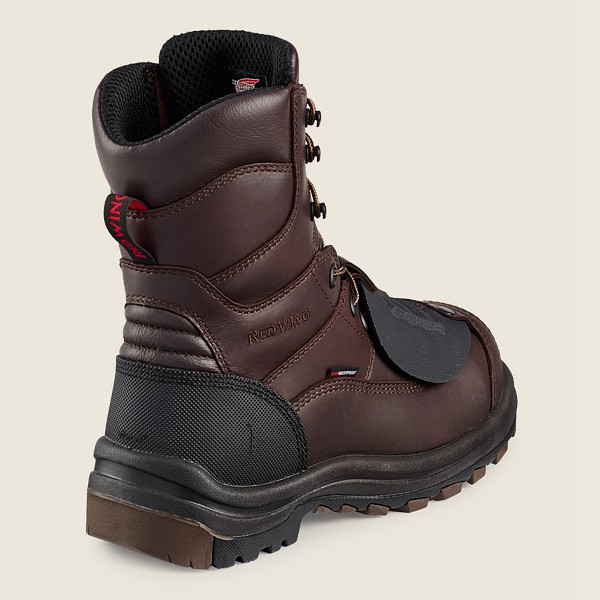 Bottes de Sécurité Red Wing - King Toe® - 8-Inch Waterproof Csa Metguard Toe - Noir/Marron - Homme 5